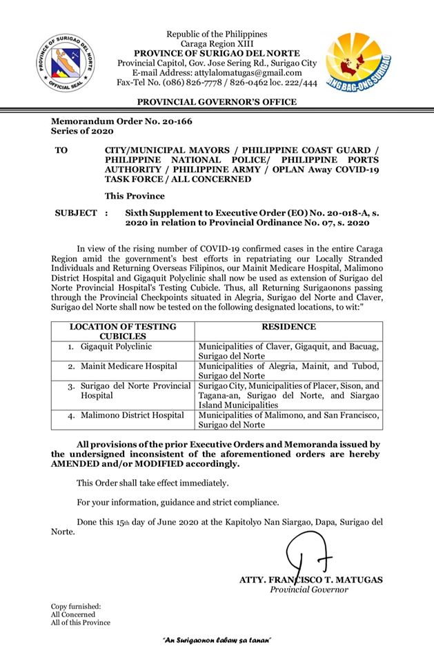 Provincial Government Opens Testing Cubicles In 3 Mainland ...