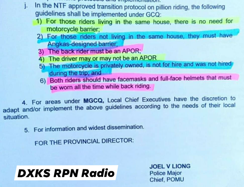Aug 21 DXKS news-CITY PNP NANGAYO'G DISPENSA NA DILI PA ITUGOT AN BACK RIDE