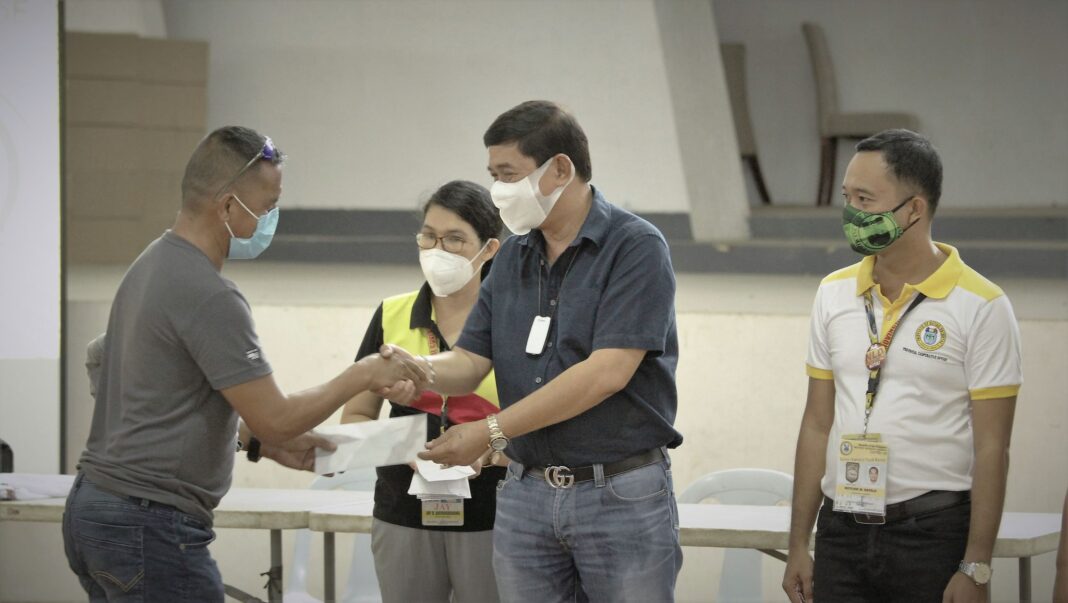 Livelihood assistance for small business start-up given by PESO Davao Oriental