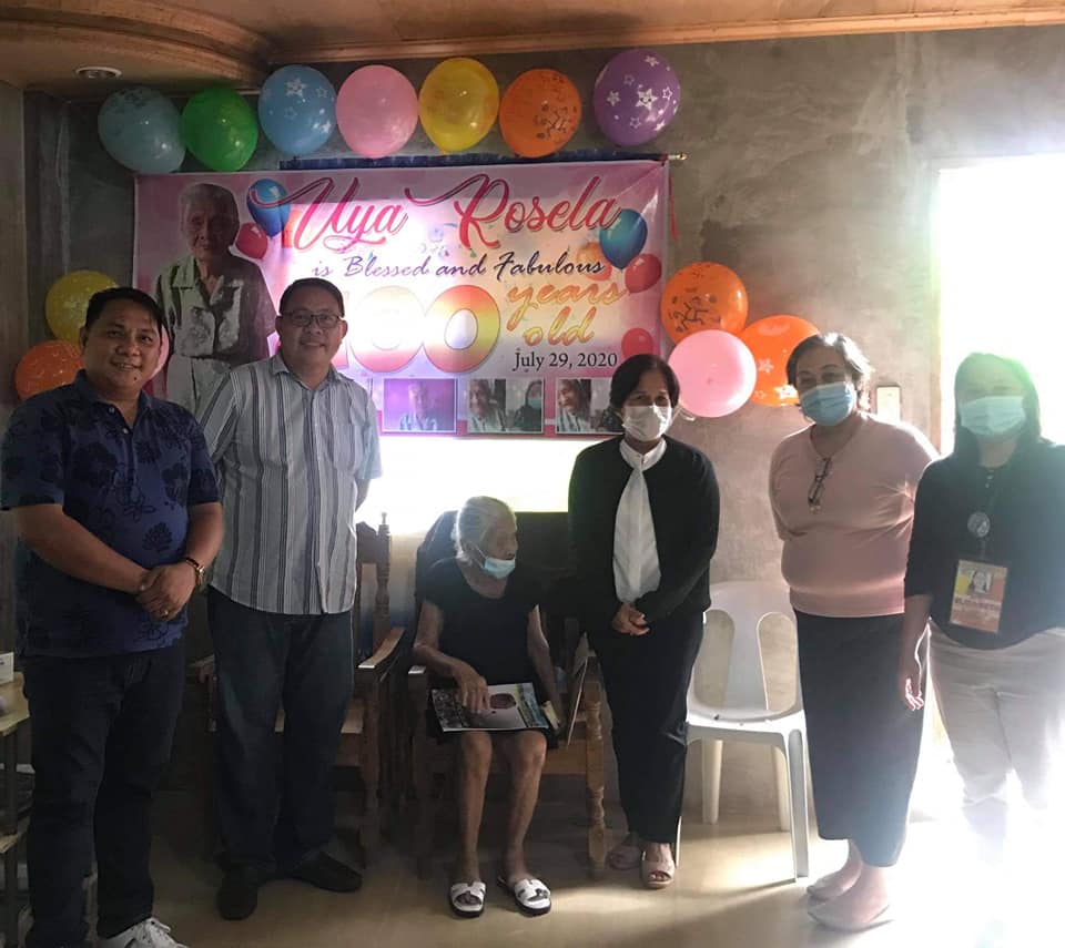 Sept 18 DXKS news-Lola Rosela Anino Biol-Dumanig, 100 years old