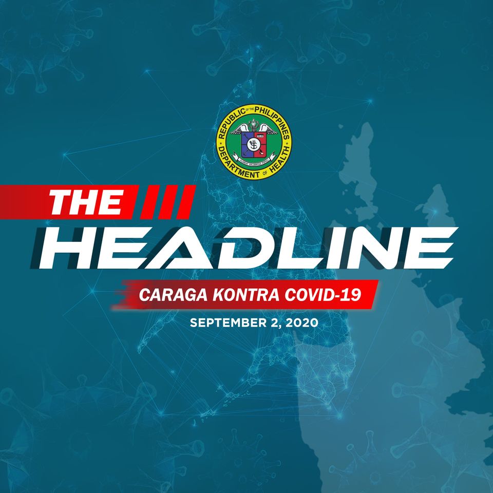 Sept 3 DXKS news-COVID-19 CASES IN CARAGA NOW TOTALS TO 549 SEPTEMBER 2, 2020