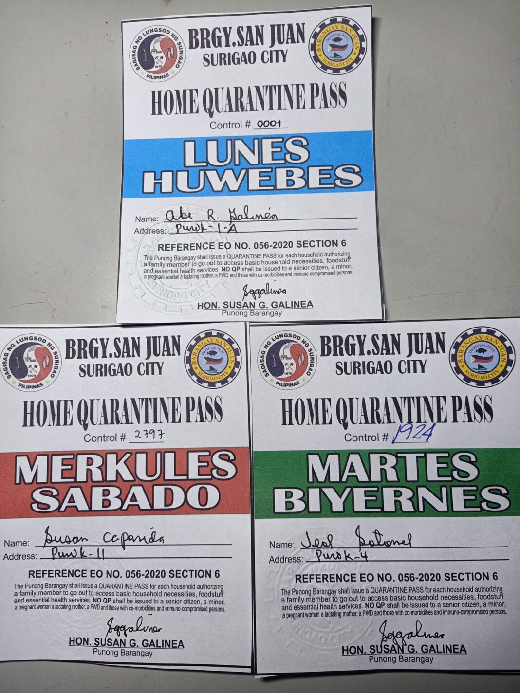 Oct 6 DXKS news-PAHIBAYO sa mga baranggayanon nan Brgy. San Juan, Surigao City,