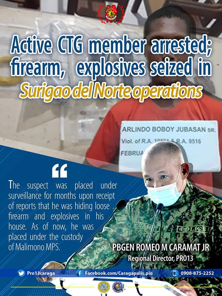 March 1 DXKS news-ACTIVE COMMUNIST TERRORIST GROUP MEMBER ARRESTED, FIREARM AND EXPLOSIVES SEIZED4