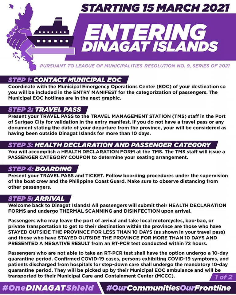March 16 DXKS news-PROVINCE OF DINAGAT ISLANDS ENTERING PROTOCOLS
