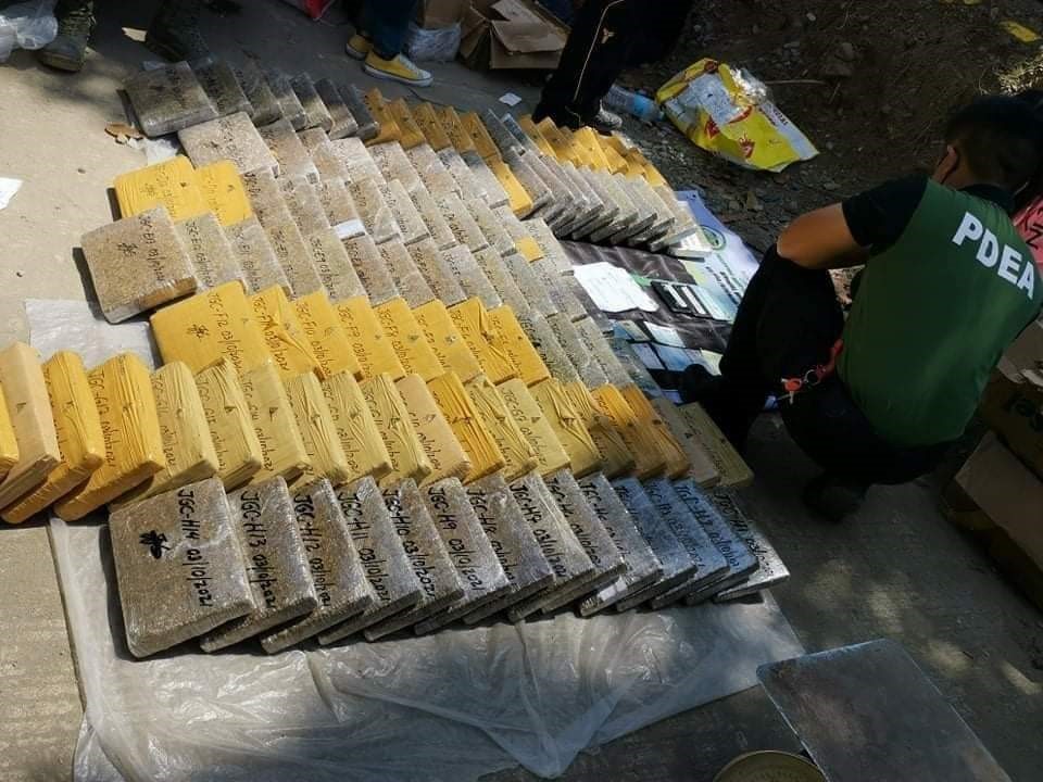 Seven suspected marijuana transporters collared