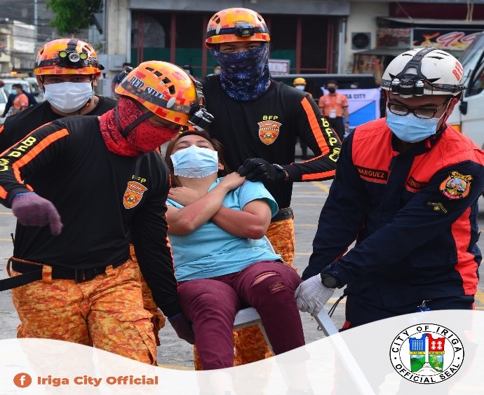Simultaneous Earthquake Drill Kinondusir Sa Man Lan-Lain Na Banwaan Sa Rinconda