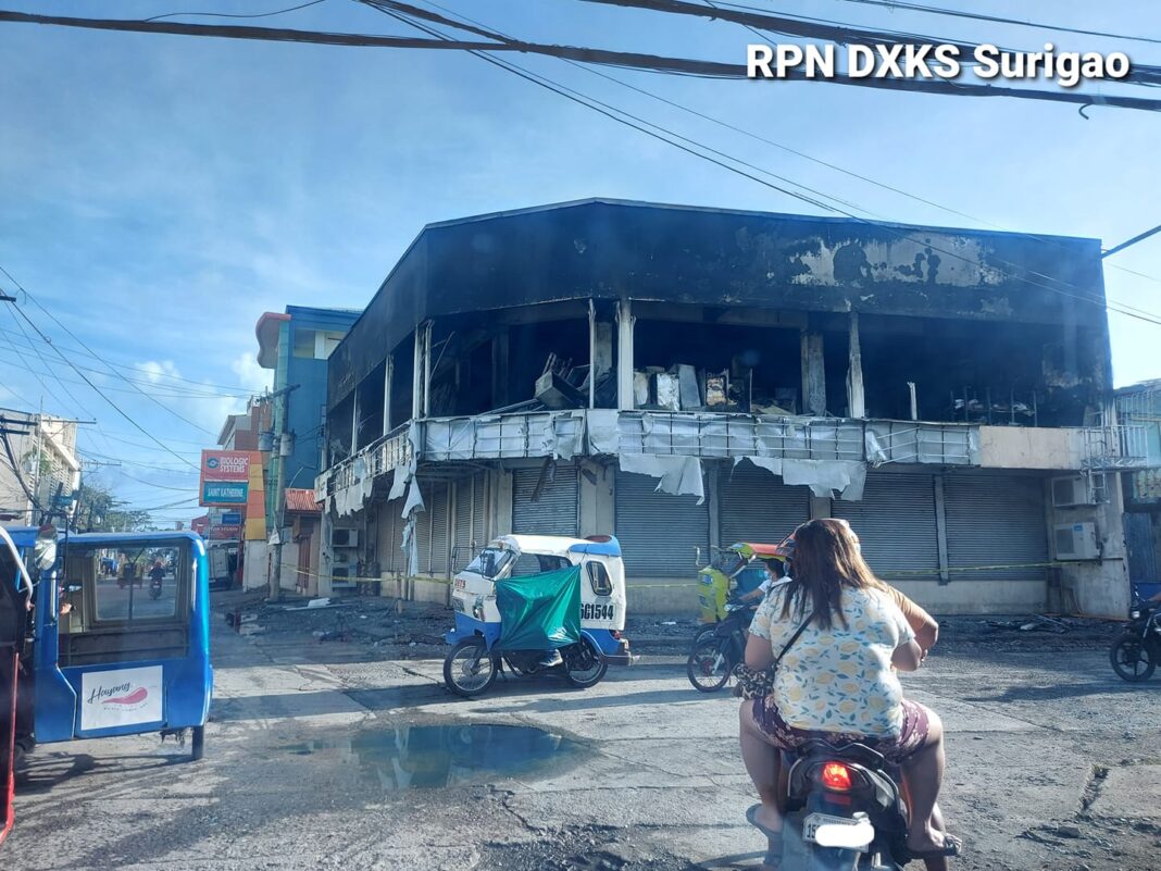 Sunog Sa Isa Ka Appliance Store Gibanabanang Anaa Sa ₱7.875 Million An Damyos
