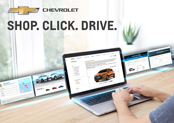 Chevrolet ‘Shop. Click Drive