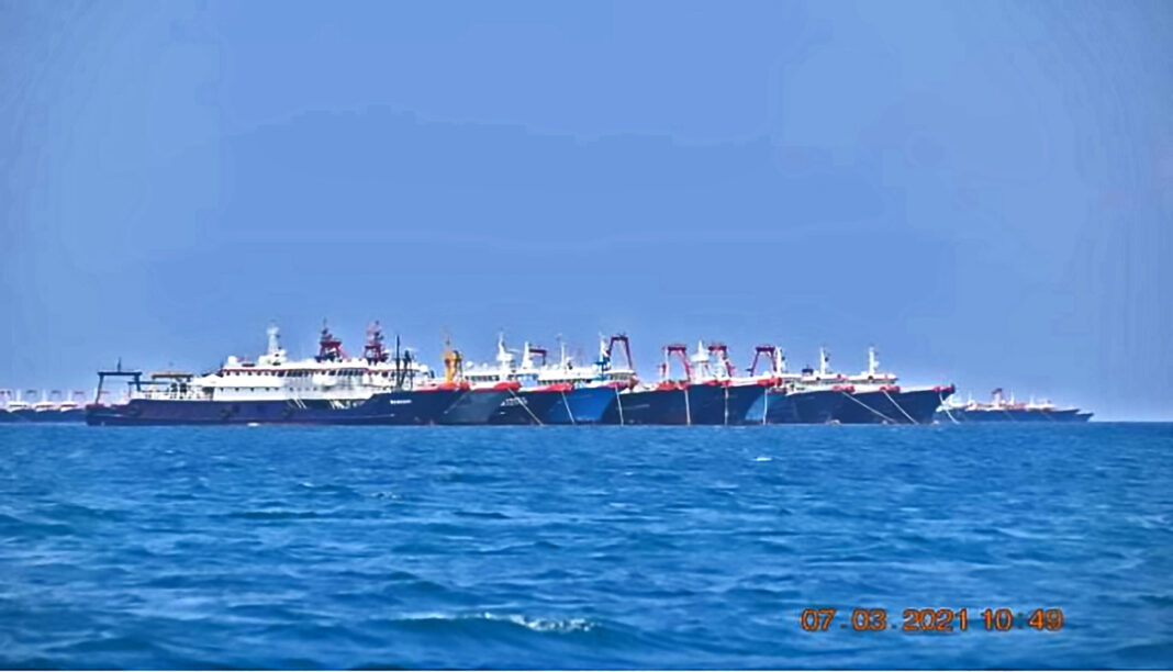 PHL says 200 Chinese ships at disputed reef