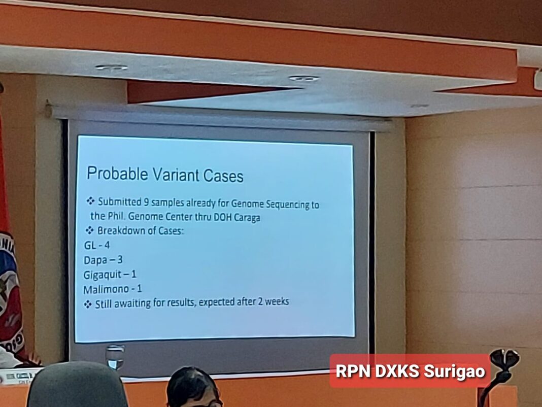 April 8 DXKS news-9 PROBABLE VARIANT CASES TAGPADAYA SA PHILIPPINE GENOME CENTER