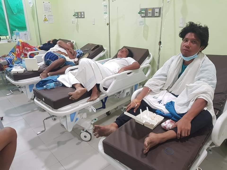 Pito Ka Mga Tripolante Nga Survivors Sa Nadagsa Nga LCT Cebu Great Ocean Tagdaya Na Sa Hospital