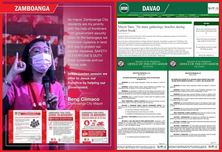 Zamboanga City Implements Enhanced Measures As Davao Due To Surge In COVID Cases