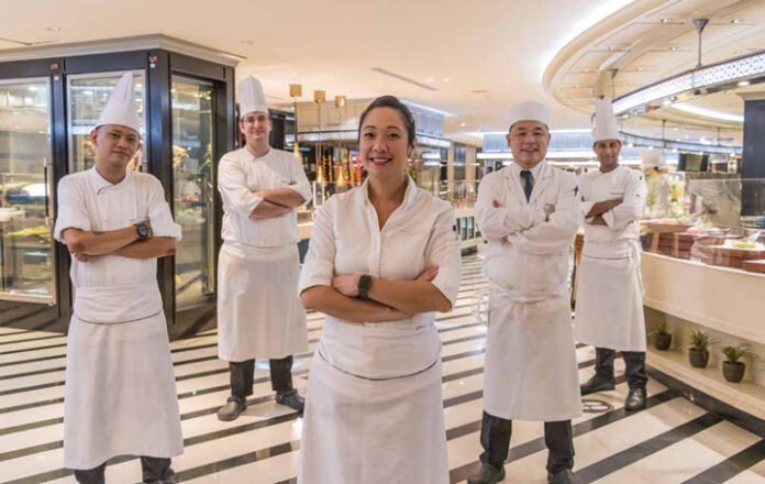 Filipina chef helms, innovates at Manila’s popular buffet restaurant