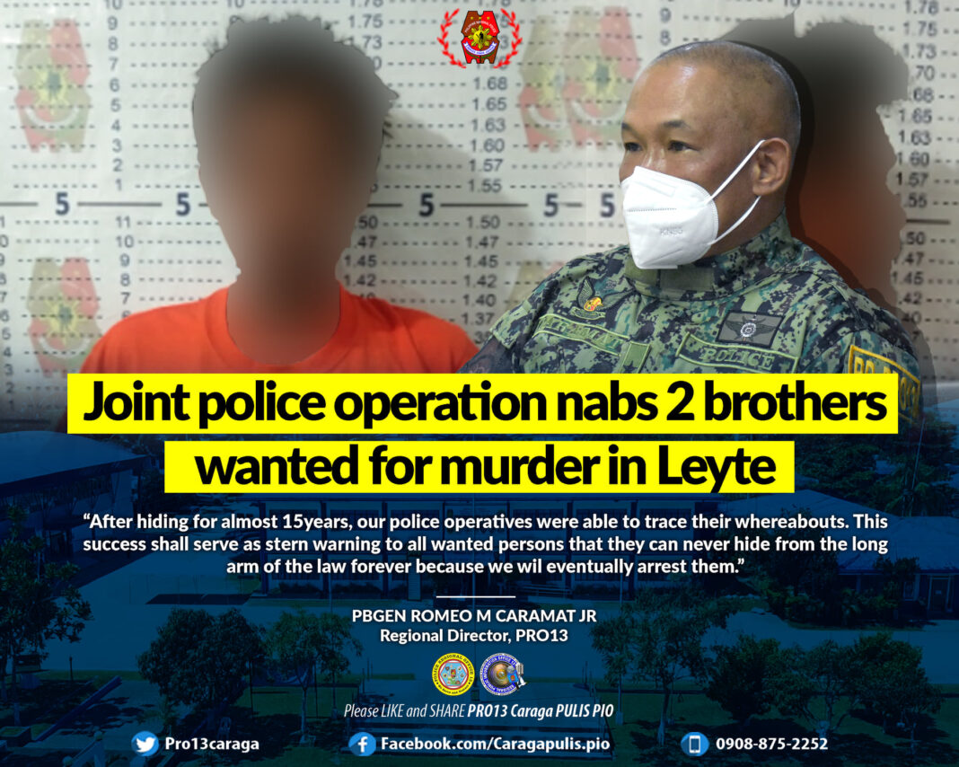 May 23 DXKS news-Joint police op nabs 2 brothers wanted for murder in Leyte