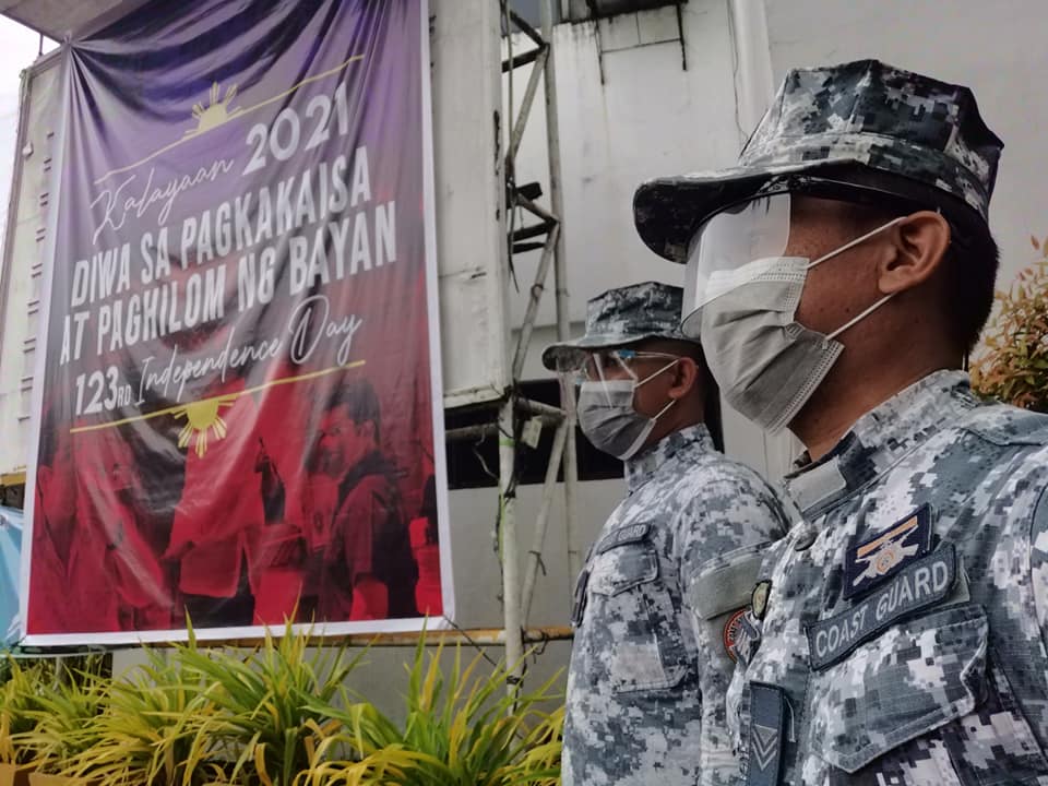 Coast Guard Station Cgs Surigao Del Norte Participated In The Flag Raising Ceremony In 