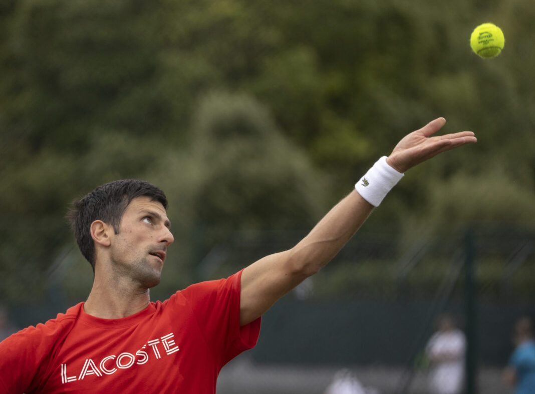 Djokovic tries to lock in with much at stake
