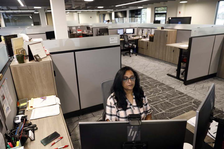 How offices look after Covid: Wider hallways, fewer desks