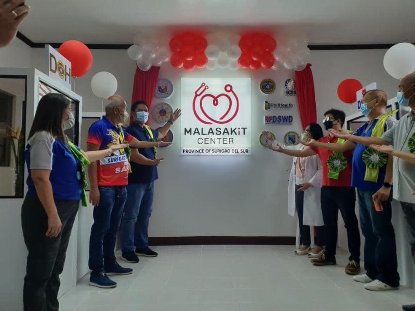 july 15 DXKS news-128TH MALASAKIT CENTER MARKER UNVEILED IN LIANGA DISTRICT HOSPITAL