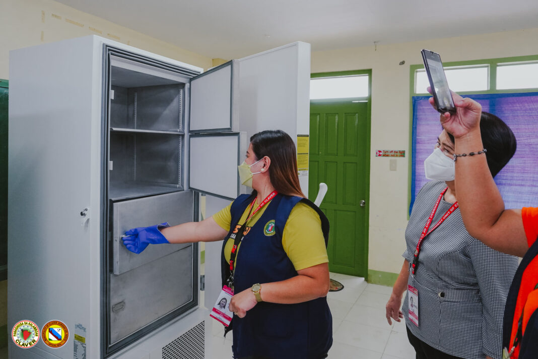 july 16 DXKS news-The Municipality of Claver becomes the first Municipality in Mindanao to purchase this ultra-low temperature freezer 7