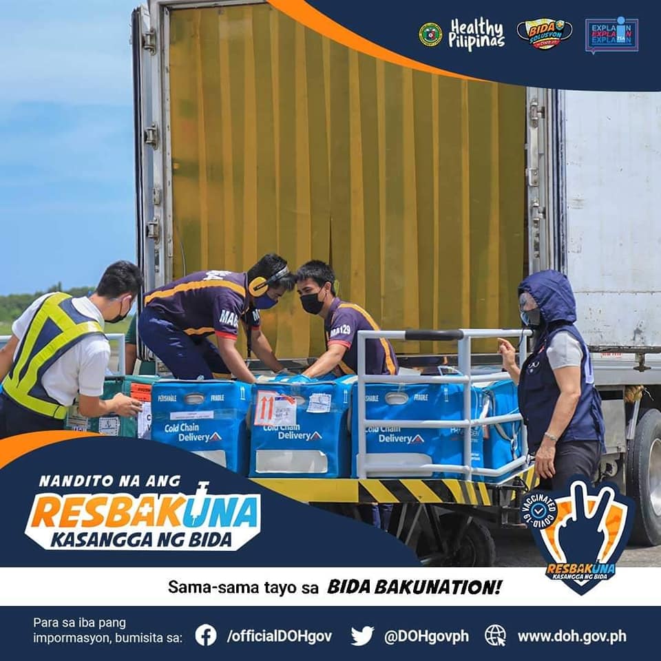 july 29 DXKS news-130,000 DOSES OF JANSSEN COVID-19 VACCINE ARRIVED YESTERDAY AT BANCASI AIRPORT (5)