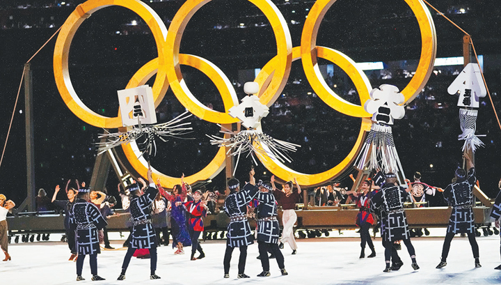 Opening ceremony uses familiar music from video games
