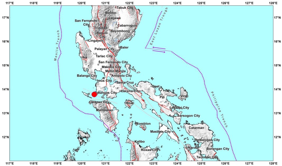Two earthquakes jolt Batangas; no casualties, damage reported so far