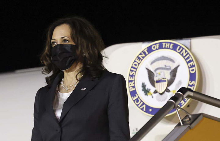Harris urges more China pressure in meeting with Vietnam leader