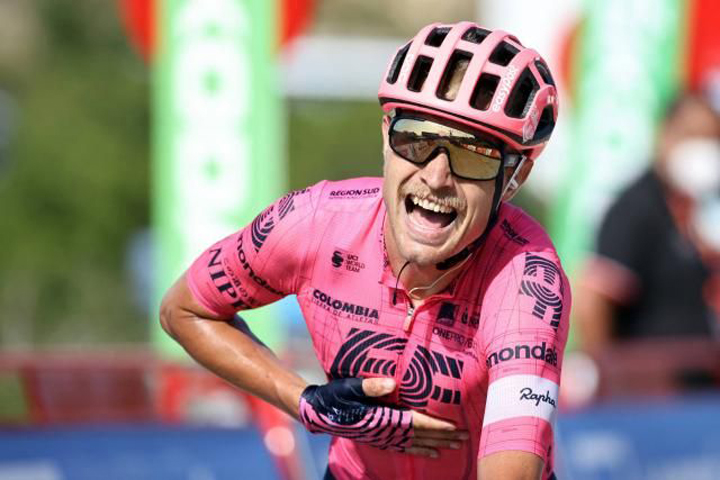 Nielsen wins 6th stage, Roglic regains lead