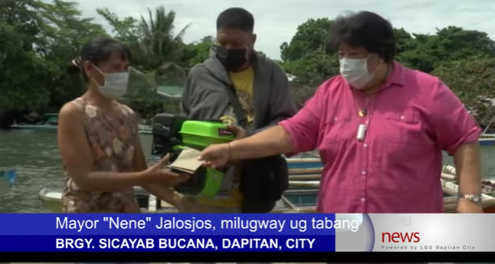 Mayor Nene Jalosjos Milugway Ug Tabang Sa Mananagat Nga Taga Dipolog Nabangalan Sa Lawod