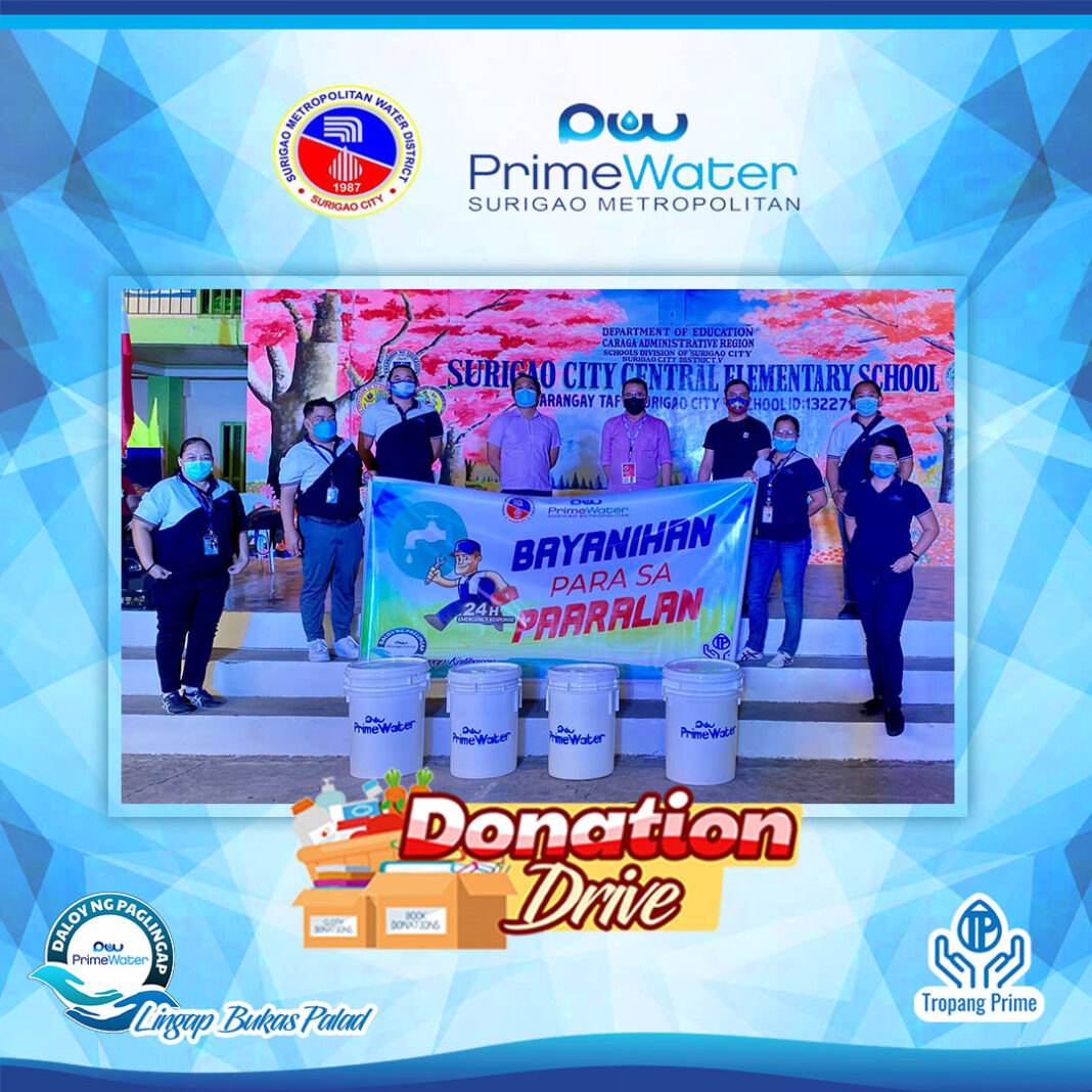 Sept 22 DXKS news-Isinaayos ng PrimeWater Surigao Metro at Surigao Metropolitan