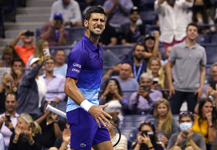 Djokovic looking unstoppable at U.S