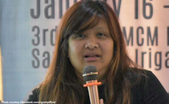 Mayor Madel Alfelor kan cuidad nin Iriga, nagpahimutik na may Inaatubang na mga kaso sa Ombudsman