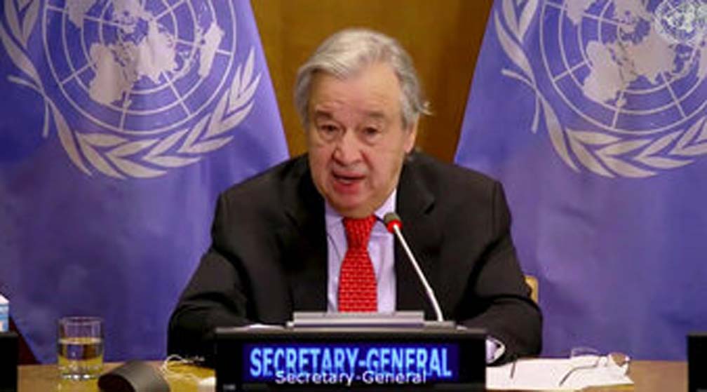 UN chief warns China, US to avoid new Cold War