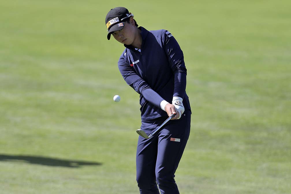 Korda, Thompson tied for lead, Saso drops to share of 17th place