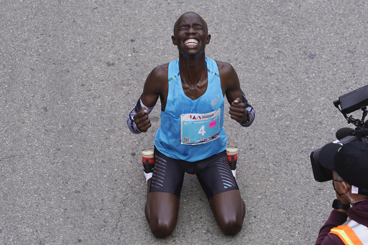 Korir, Cockram prevail in Los Angeles Marathon
