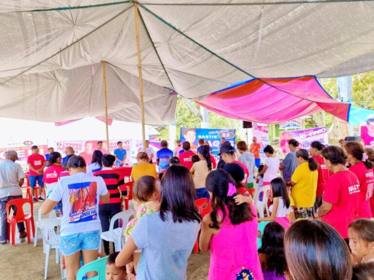 Surigao: TEAM Estong MATUGAS nan Partido Padajon Surigao mainiton nga gidawat, gi abi-abi sanan tagsuportahan nan mga residente sa kaislahan