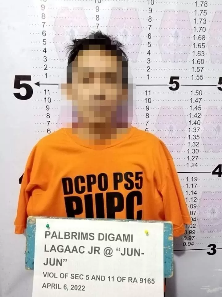 Ika-5 sa drug watchlist sa Region XI nahuli sa ginawang drug bust, P170k na halaga ng droga ang nakuha