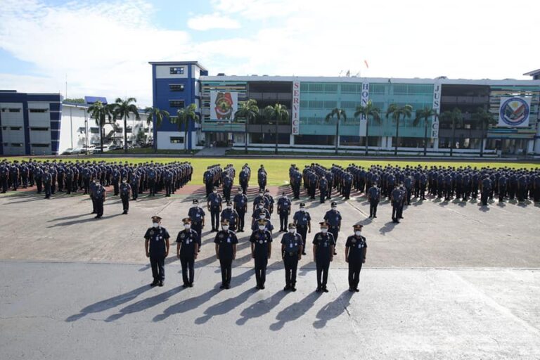 Iriga: 1,160-strong PNP RSSF contingent undergo 4-week training for may polls