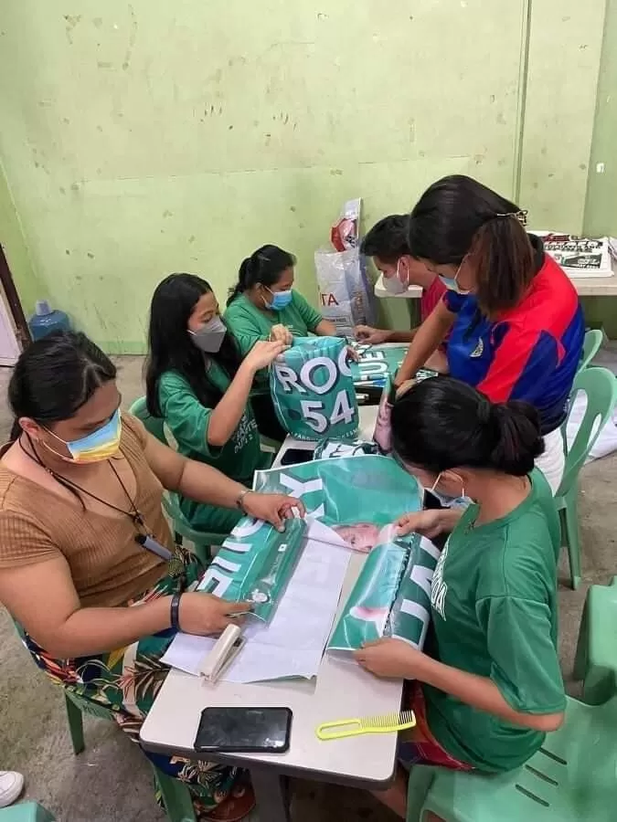 Mga campaign material sinimulan na ang pagrecycle
