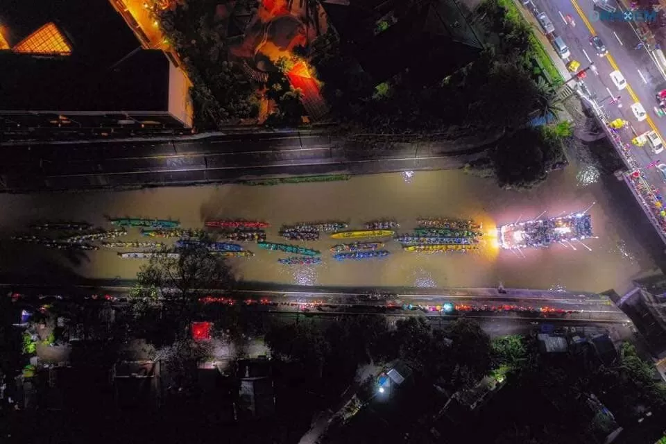 Peñafrancia de Mayo fluvial procession 1