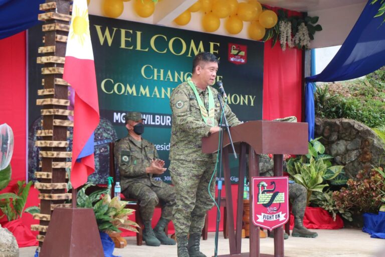 Surigao: Fight on Battalion welcomes new 30th Infantry Battalion commander