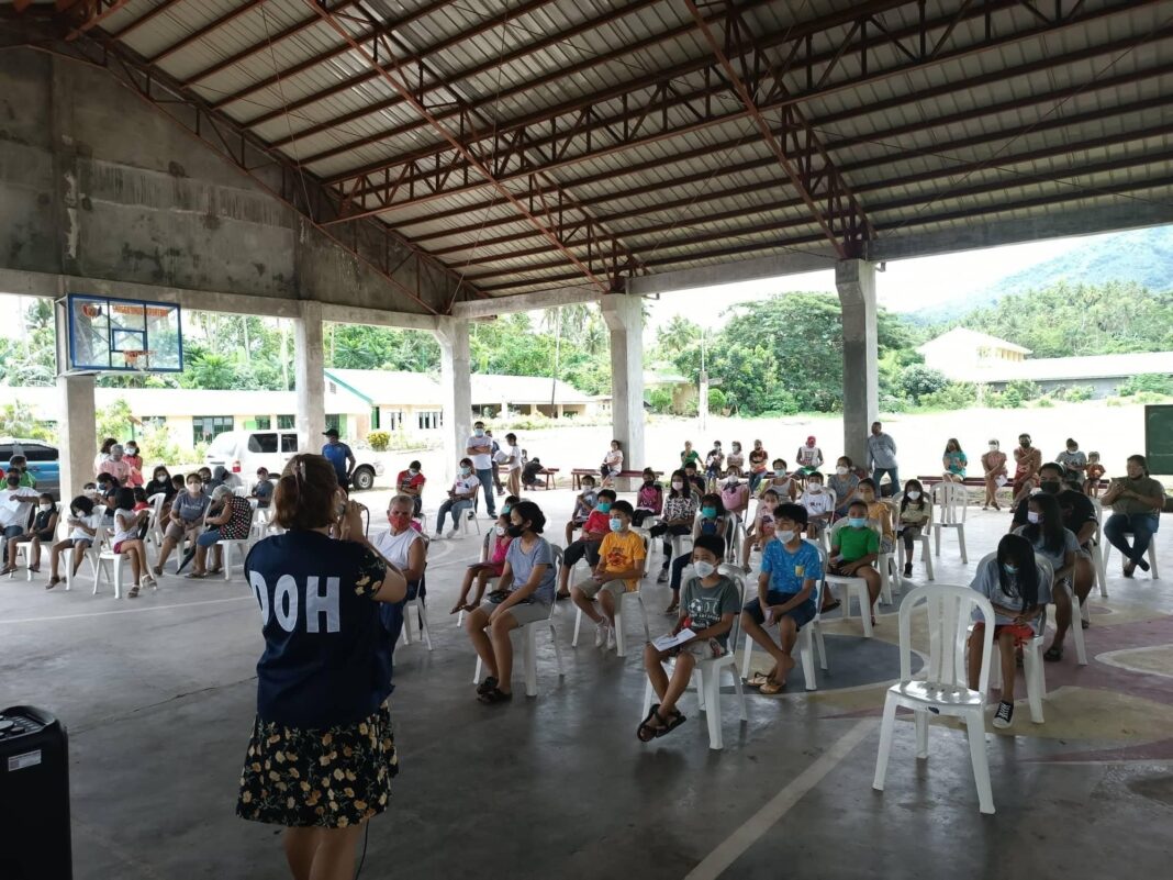 DOH Bicol teams-COVID-19 vaccination