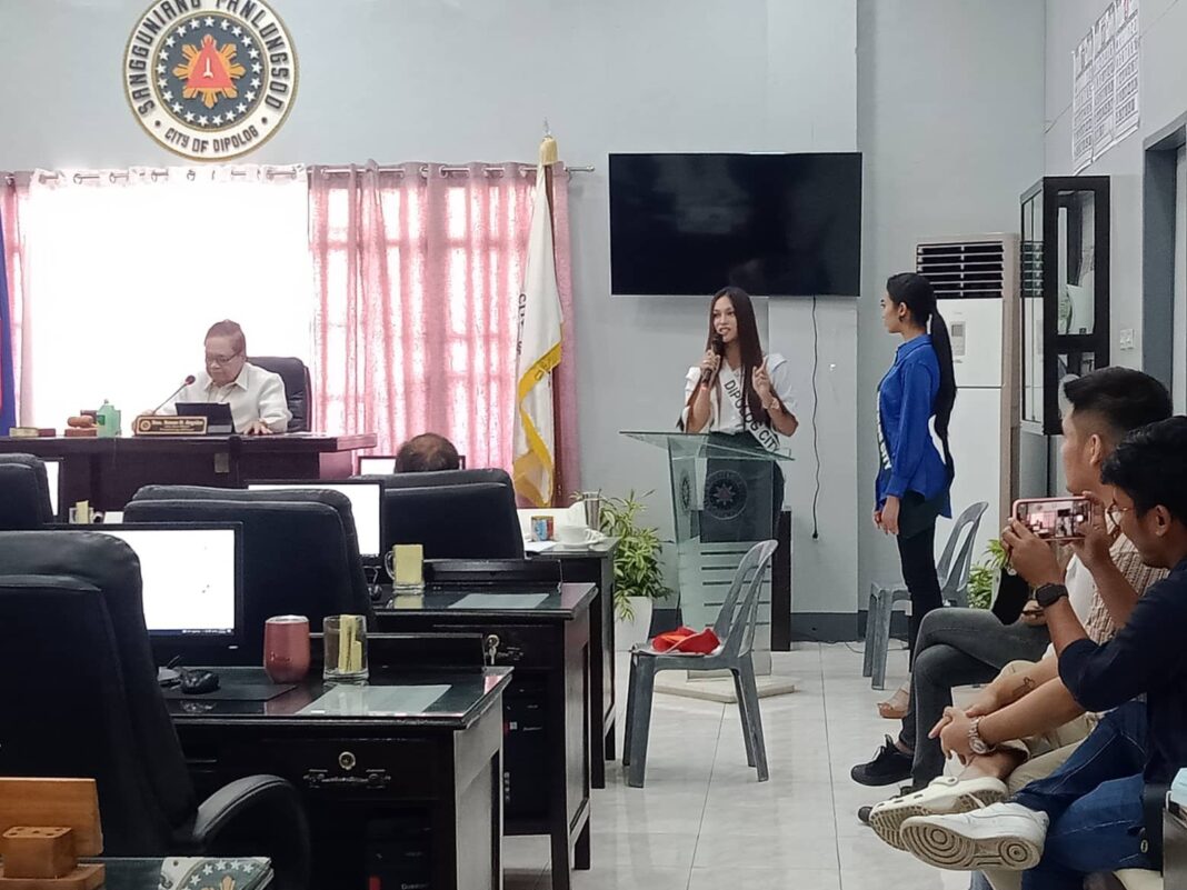 KANDIDATA SA MISS PHILIPPINES EARTH 2022 UG QUEEN PHILIPPINES 2022 MIBISITA SA SANGGUNIAN