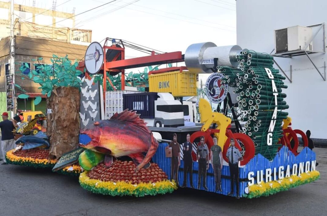 Sept 13 DXKS news-PPA FLOAT DUHA KA SEMANA TAGTRABAHO ALANG SA PAG-APIL SA PARADE SA SURIGAO CITY CHARTER DAY