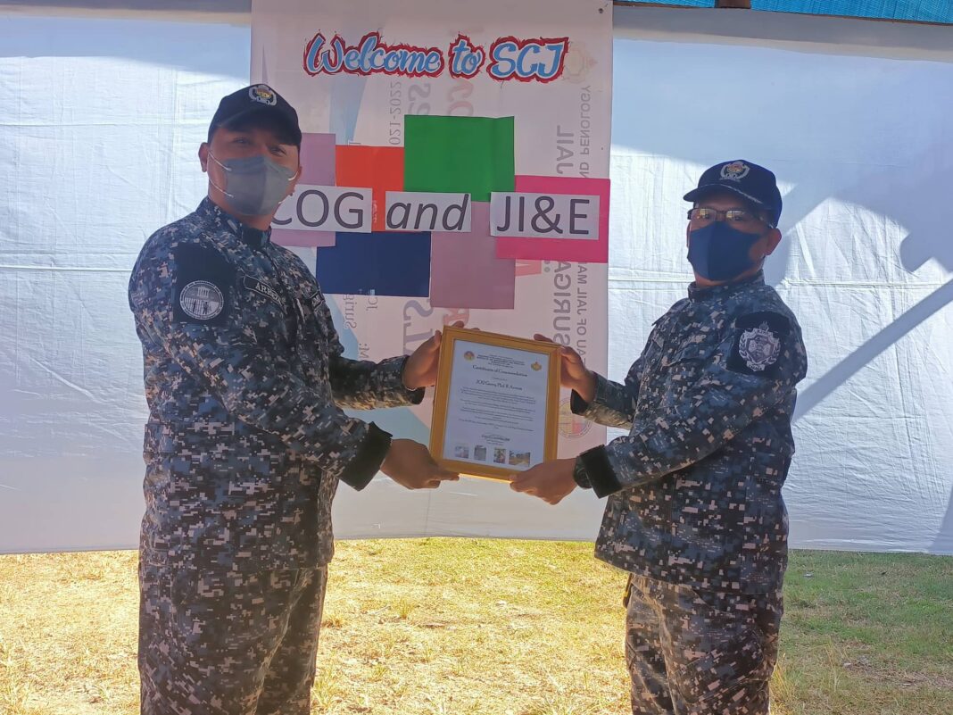 Sept 22 DXKS news-Surigao City Jail recognizes the notable contributions of our colleague JO2 Gerry Phil R Arreza GGP Arreza1
