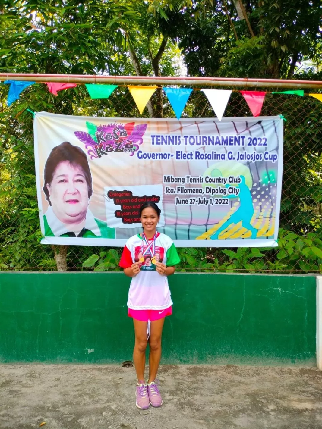 Tennis champion