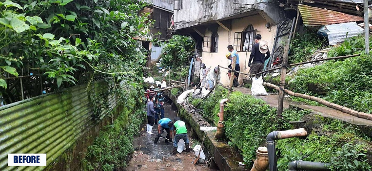 drainage cleaning-Baguio city
