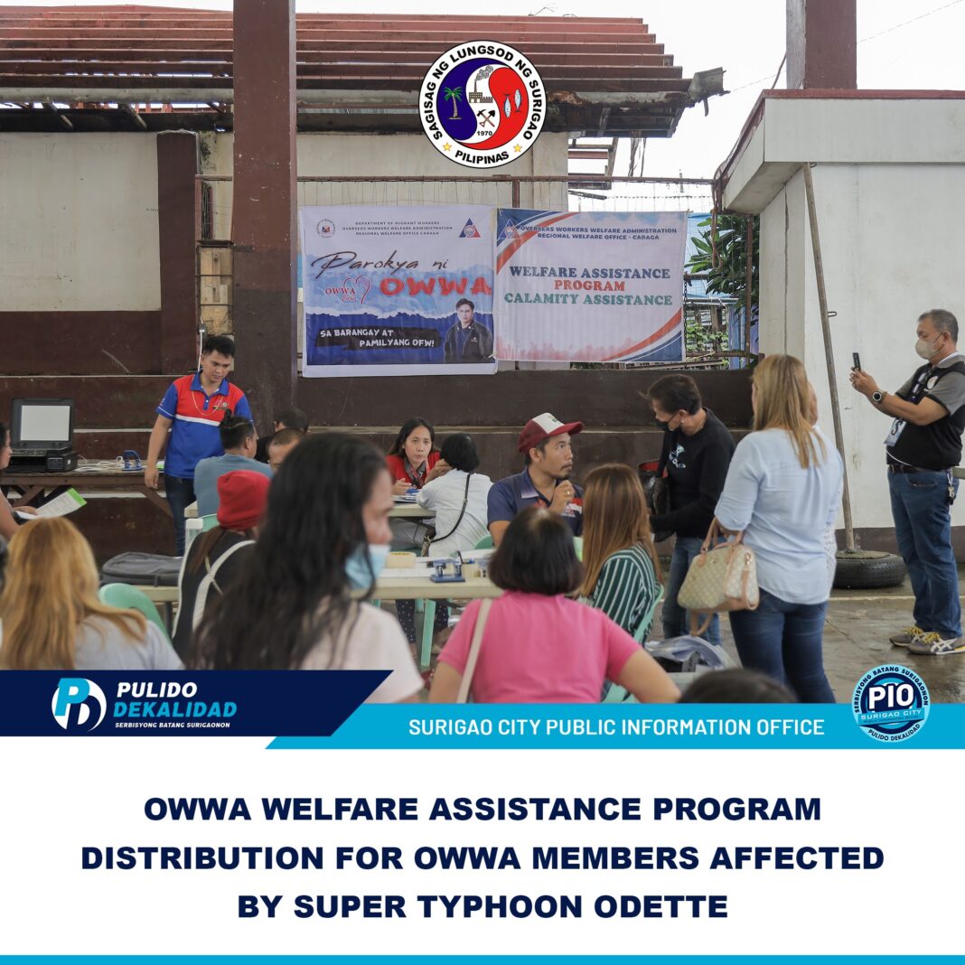 Dec 28 DXKS news-OVERSEAS WORKERS WELFARE ADMINISTRATION (OWWA) WELFARE ASSISTANCE PROGRAM DISTRIBUTION
