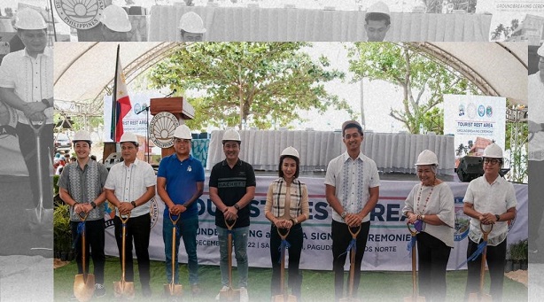 Pagudpud's Tourist Rest Area groundbreaking