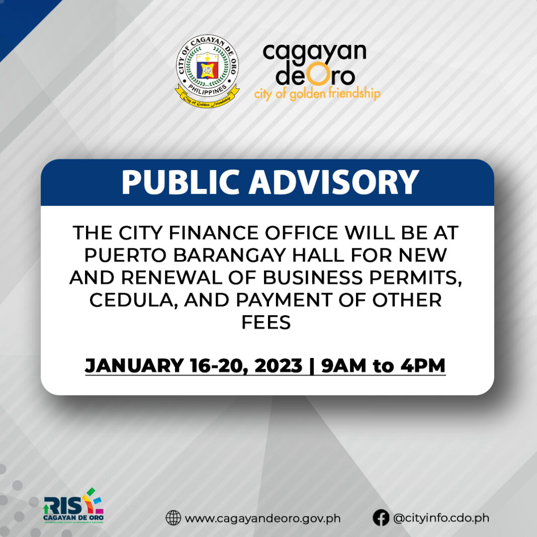 CITY FINANCE ADVISORY - CDO